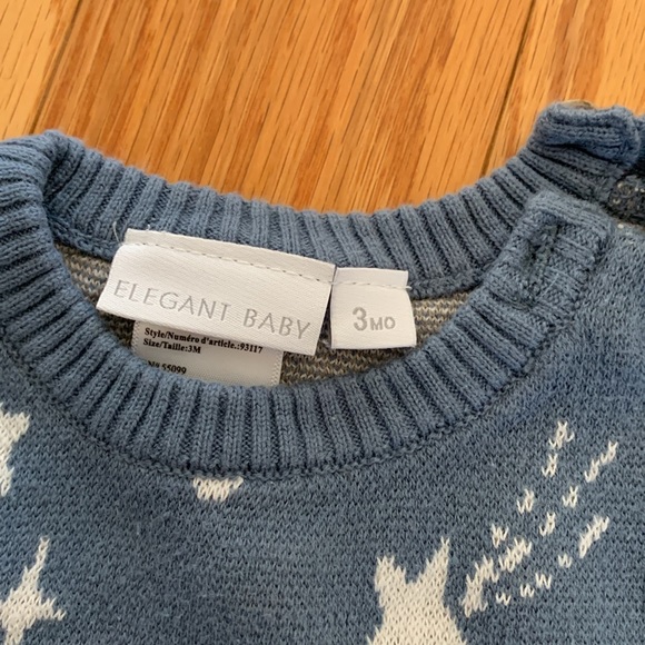 Baby footie 3 mth - Picture 2 of 2